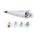 Disposable isolé 10/25/64 Nano Pins Micro Needle Gold Cartridges Conseils Tête pour la machine RF fractionnée de micro-aiguille